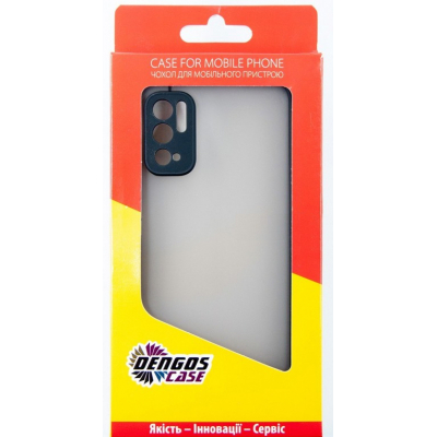 Чохол до мобільного телефона Dengos Matte POCO M3 Pro (black) (DG-TPU-MATT-77)