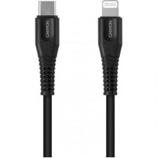 Дата кабель USB-C to Lightning 1.2m MFI Black Canyon (CNS-MFIC4B)