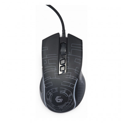 Мишка Gembird MUSG-RGB-01 USB Black (MUSG-RGB-01)