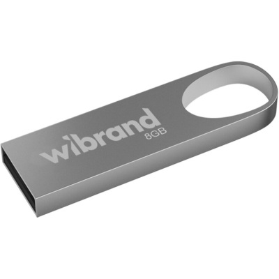 USB флеш накопичувач Wibrand 8GB Irbis Silver USB 2.0 (WI2.0/IR8U3S)