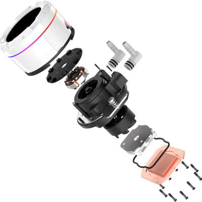 Система рідинного охолодження ID-Cooling SL240 XE White