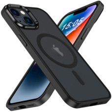 Чохол до мобільного телефона 2E Basic Apple iPhone 15 Soft Touch MagSafe Cover Black (2E-IPH-15-OCLS-BK)