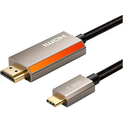 Кабель мультимедійний USB-C to HDMI 2.0m Cabletime (CA914258)