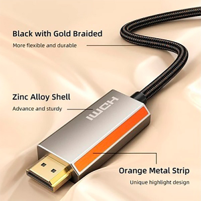 Кабель мультимедійний USB-C to HDMI 2.0m Cabletime (CA914258)