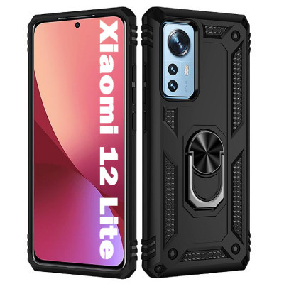 Чохол до мобільного телефона BeCover Military Xiaomi 12 Lite Black (708237)