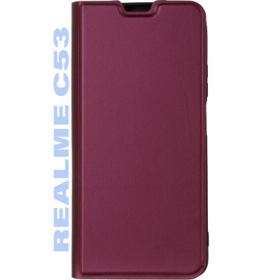 Чохол до мобільного телефона BeCover Exclusive New Style Realme C53 Red Wine (711203)
