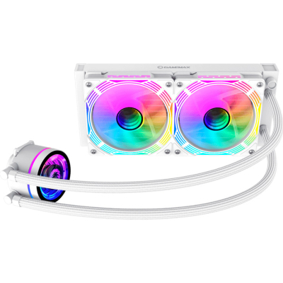 Система рідинного охолодження Gamemax IceChill 240V White