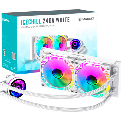 Система рідинного охолодження Gamemax IceChill 240V White