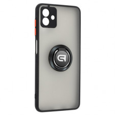 Чохол до мобільного телефона Armorstandart Frosted Matte Ring Samsung A04 (A045) Black (ARM68342)