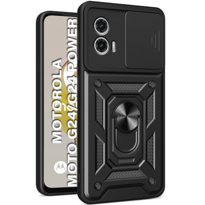 Чохол до мобільного телефона BeCover Military Motorola Moto G24/G24 Power Black (710722)