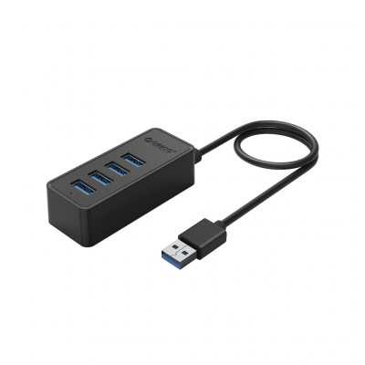 Концентратор Orico USB 3.0 4 port (W5P-U3-030-BK-BP) (CA912735)