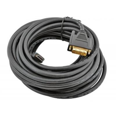 Кабель мультимедійний HDMI to DVI 18+1pin M, 0.5m Cablexpert (CC-HDMI-DVI-0.5M)