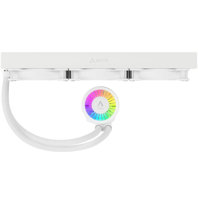 Система рідинного охолодження Arctic Liquid Freezer III - 420 A-RGB White (ACFRE00153A)