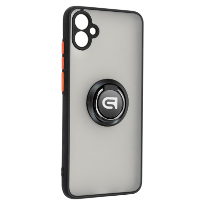 Чохол до мобільного телефона Armorstandart Frosted Matte Ring Samsung A04e (A042) Black (ARM68346)