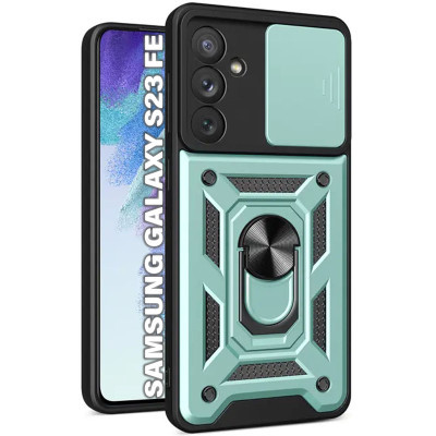 Чохол до мобільного телефона BeCover Military Samsung Galaxy S23 FE SM-S711 Dark Green (710661)