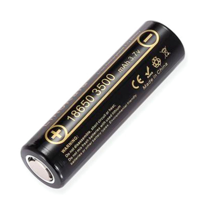Акумулятор 18650 3500mAh Li-Ion, (3550-3650mah), 3.7V (2.75-4.2V), Blac Liitokala (Lii-35A)