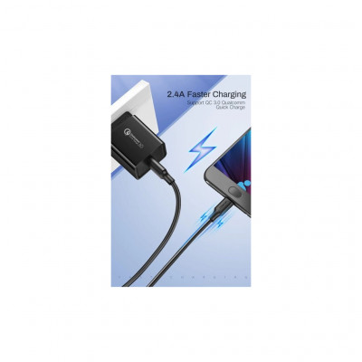 Дата кабель USB 2.0 AM to Micro 5P 1.5m US289 (Black) Ugreen (60137)