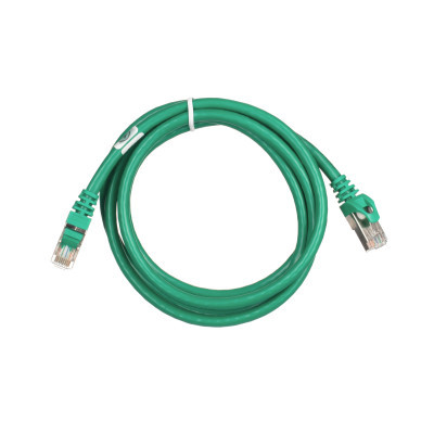 Патч-корд 1.50м S/FTP Cat 6 CU PVC 26AWG 7/0.16 green 2E (2E-PC6SFTPCOP-150GRN)