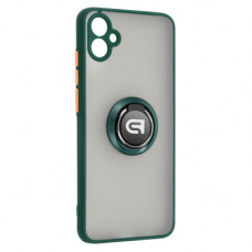 Чохол до мобільного телефона Armorstandart Frosted Matte Ring Samsung A04e (A042) Dark Green (ARM68347)