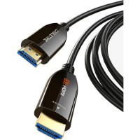 Кабель мультимедійний HDMI to HDMI 20.0m v2.1 AOC Cabletime (CA914043)