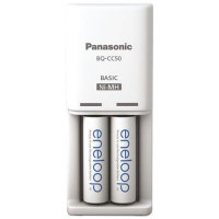 Зарядний пристрій для акумуляторів Panasonic Compact Charger + Eneloop 2AA 2000 mAh (K-KJ50MCD20E)