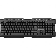 Клавіатура Defender Element HB-195 Wireless UKR Black (45189)