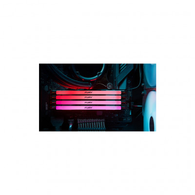 Модуль пам'яті для комп'ютера DDR5 24GB 7200 MHz Renegade RGB XMP Kingston Fury (ex.HyperX) (KF572C38RSA-24)
