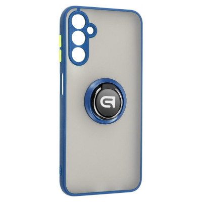 Чохол до мобільного телефона Armorstandart Frosted Matte Ring Samsung A14 4G / A14 5G Navy Blue (ARM68352)
