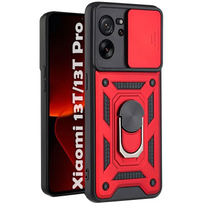 Чохол до мобільного телефона BeCover Military Xiaomi 13T/13T Pro Red (710560)
