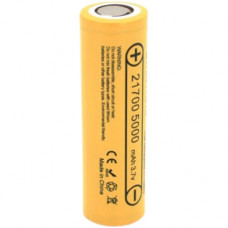 Акумулятор 21700 5000mah, (4800-5100mah), 15A, 3.7V(2.5-4.2V), Yellow Liitokala (Lii-50E-N(Nickel) / LiitoKala)
