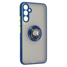 Чохол до мобільного телефона Armorstandart Frosted Matte Ring Samsung A34 5G (A346) Navy Blue (ARM68356)