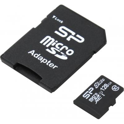 Карта пам'яті Silicon Power 128Gb microSDXC class 10 (SP128GBSTXBU1V10SP)