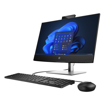 Комп'ютер HP ProOne 440 G9 / i5-12500T, 8GB, F512GB, WiFi, кл+м, black (6D3W7EA)