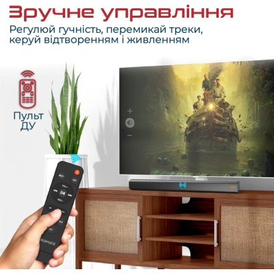 Акустична система Promate StreamBar-60 Black (streambar-60.black)
