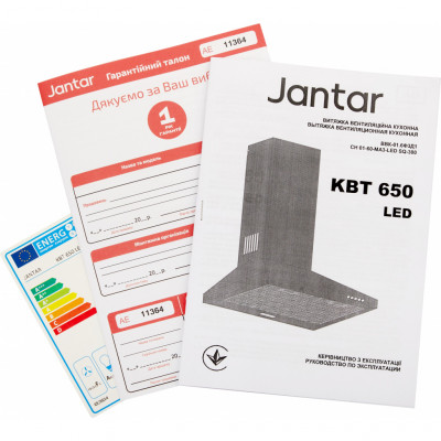 Витяжка кухонна Jantar KBT 650 LED 60 IS