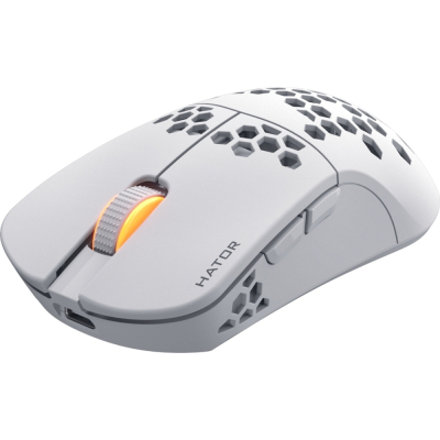 Мишка Hator Stellar PRO Wireless White (HTM-551)