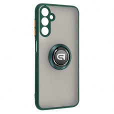 Чохол до мобільного телефона Armorstandart Frosted Matte Ring Samsung M14 5G (M146) Dark Green (ARM68363)