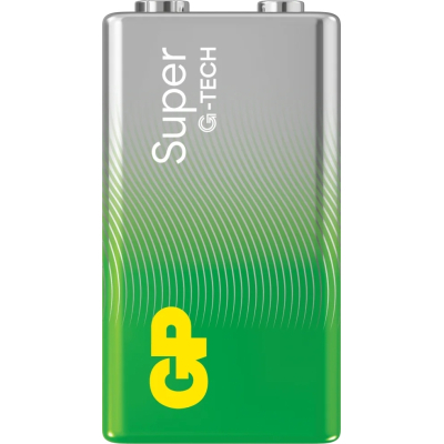 Батарейка Gp Крона Super Alcaline 6LF22 9V * 1 ПВХ плівка (1604A-5UE1 / 4891199216282)