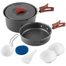 Набір туристичного посуду Neo Tools 7в1 LFGB 0.42кг (63-146)