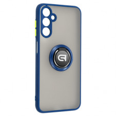 Чохол до мобільного телефона Armorstandart Frosted Matte Ring Samsung M14 5G (M146) Navy Blue (ARM68364)