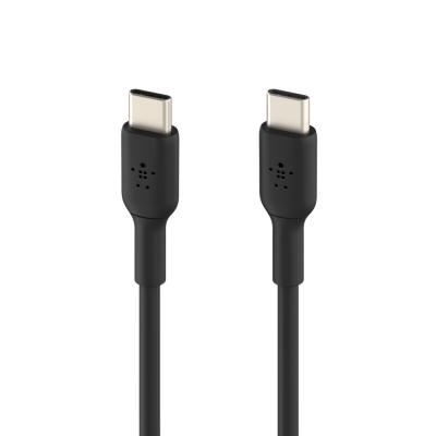 Дата кабель USB-С - USB-С, PVC, 1m, black Belkin (CAB003BT1MBK)