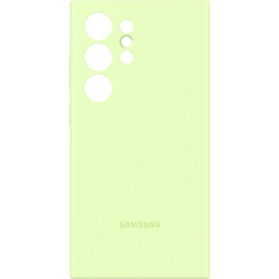Чохол до мобільного телефона Samsung Galaxy S24 Ultra (S928) Silicone Case Lime (EF-PS928TGEGWW)