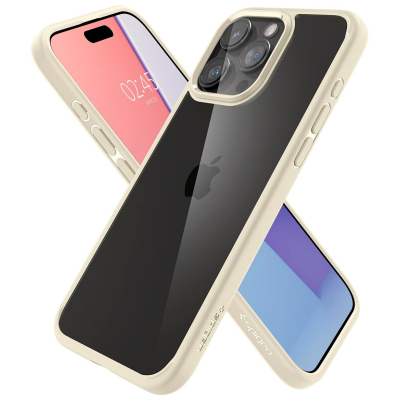 Чохол до мобільного телефона Spigen Apple iPhone 15 Pro Max Ultra Hybrid Mute Beige (ACS06571)