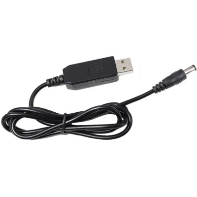 Кабель живлення USB to DC5.5*2.1 5V to 12V 1.0m Value (S1016)