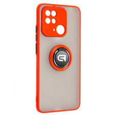 Чохол до мобільного телефона Armorstandart Frosted Matte Ring Xiaomi Redmi 10C Red (ARM68369)
