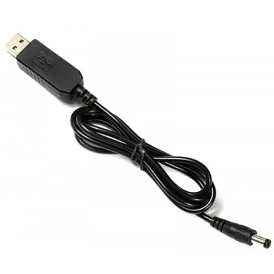 Кабель живлення USB to DC5.5*2.1 5V to 9V 1.0m Value (S1015)