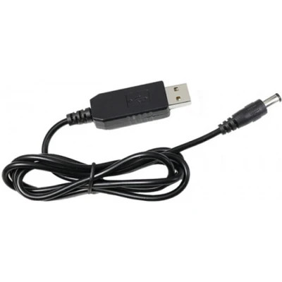 Кабель живлення USB to DC5.5*2.1 5V to 9V 1.0m Value (S1015)