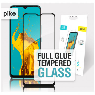 Скло захисне Piko Full Glue Tecno Spark 8 (1283126533105)