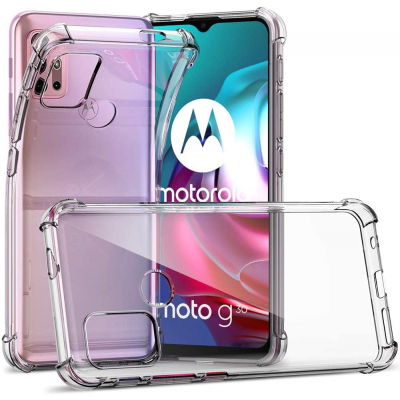 Чохол до мобільного телефона BeCover Anti-Shock Motorola Moto G10 / G30 Clear (706675)