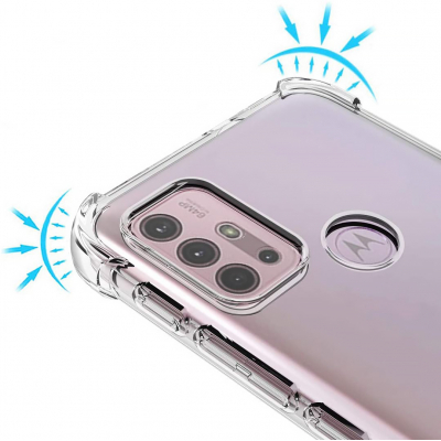 Чохол до мобільного телефона BeCover Anti-Shock Motorola Moto G10 / G30 Clear (706675)